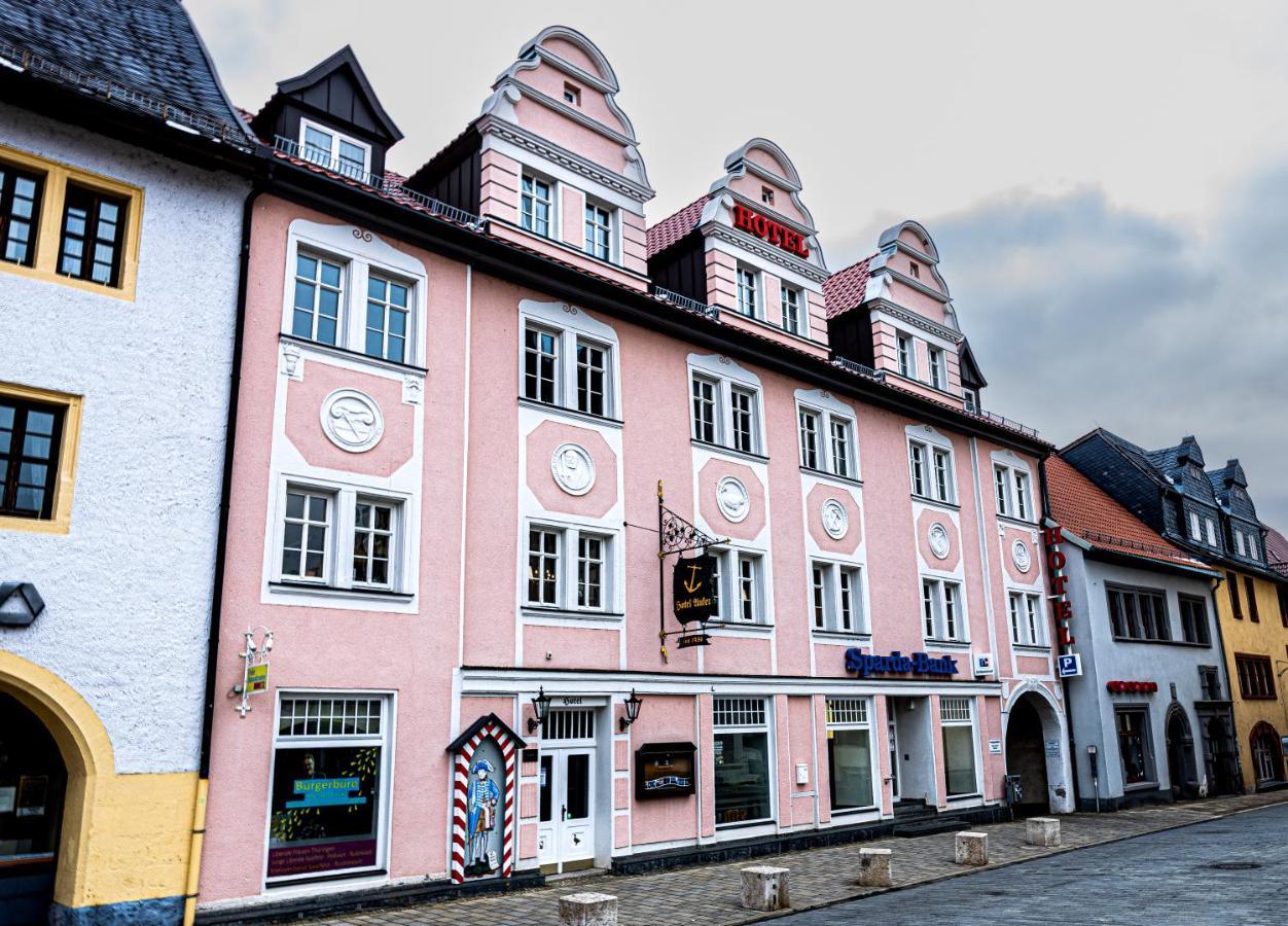 Hotel Anker Saalfeld Saale Экстерьер фото