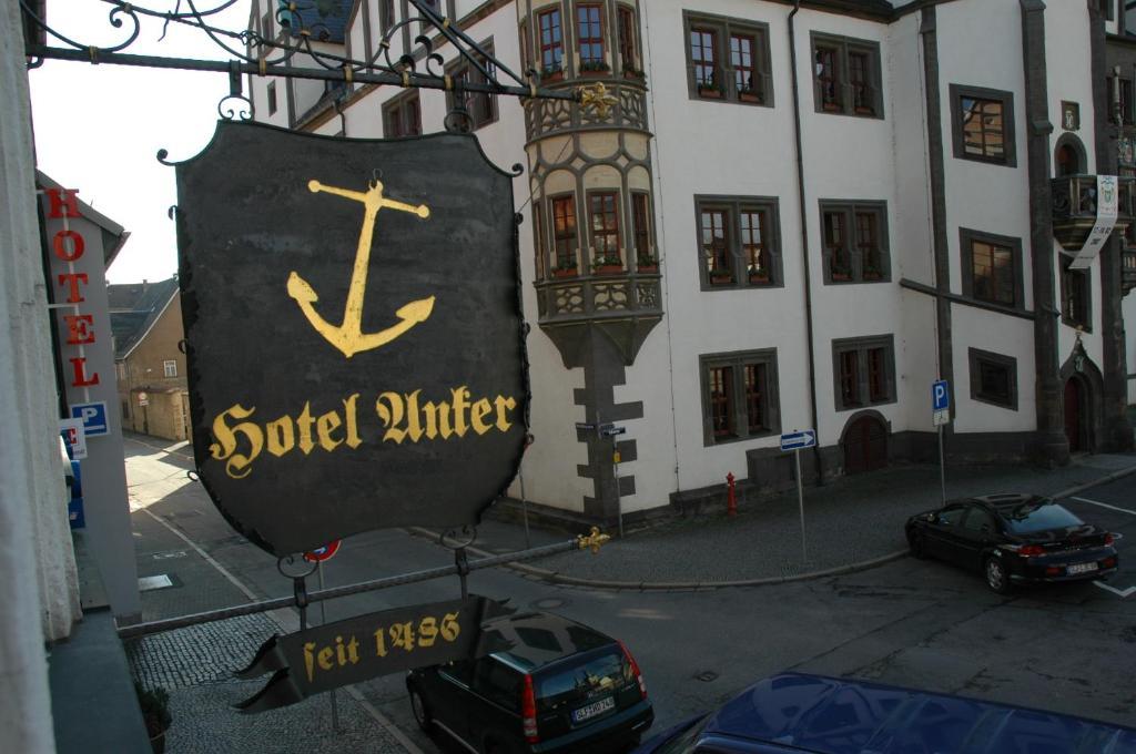 Hotel Anker Saalfeld Saale Экстерьер фото